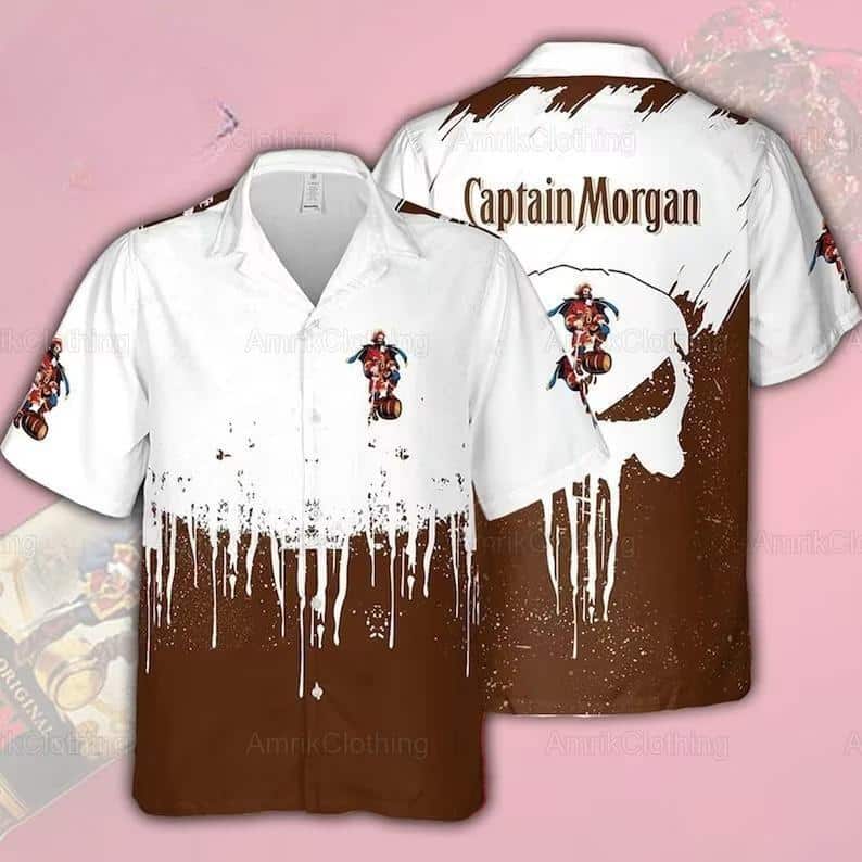 Basic Captain Morgan Hawaiian Shirt Summer Holiday Gift For Mom