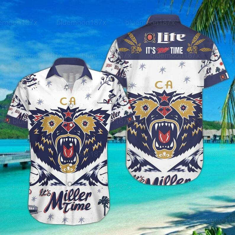 Special Miller Lite Hawaiian Shirt Cool Gift For Summer Trip