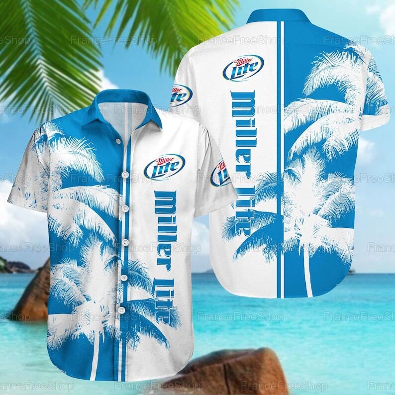 Trending Miller Lite Hawaiian Shirt Summer Gift For Him