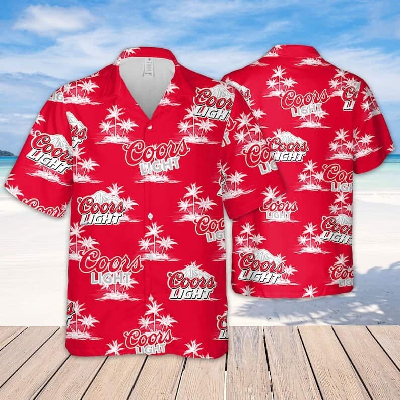 Summer Vibes Coors Light Hawaiian Shirt Gift For Beer Drinkers