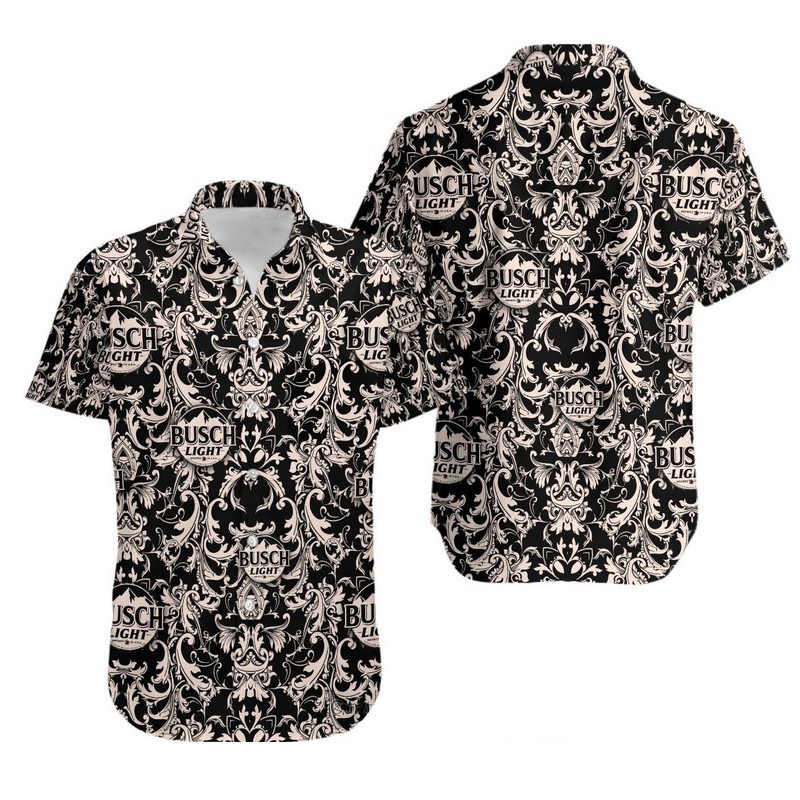 Classic Busch Light Hawaiian Shirt Summer Gift For Beer Lovers