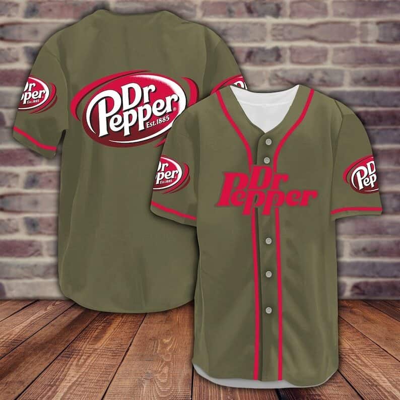 Classic Dr Pepper Beer Baseball Jersey Gift For Best Friend