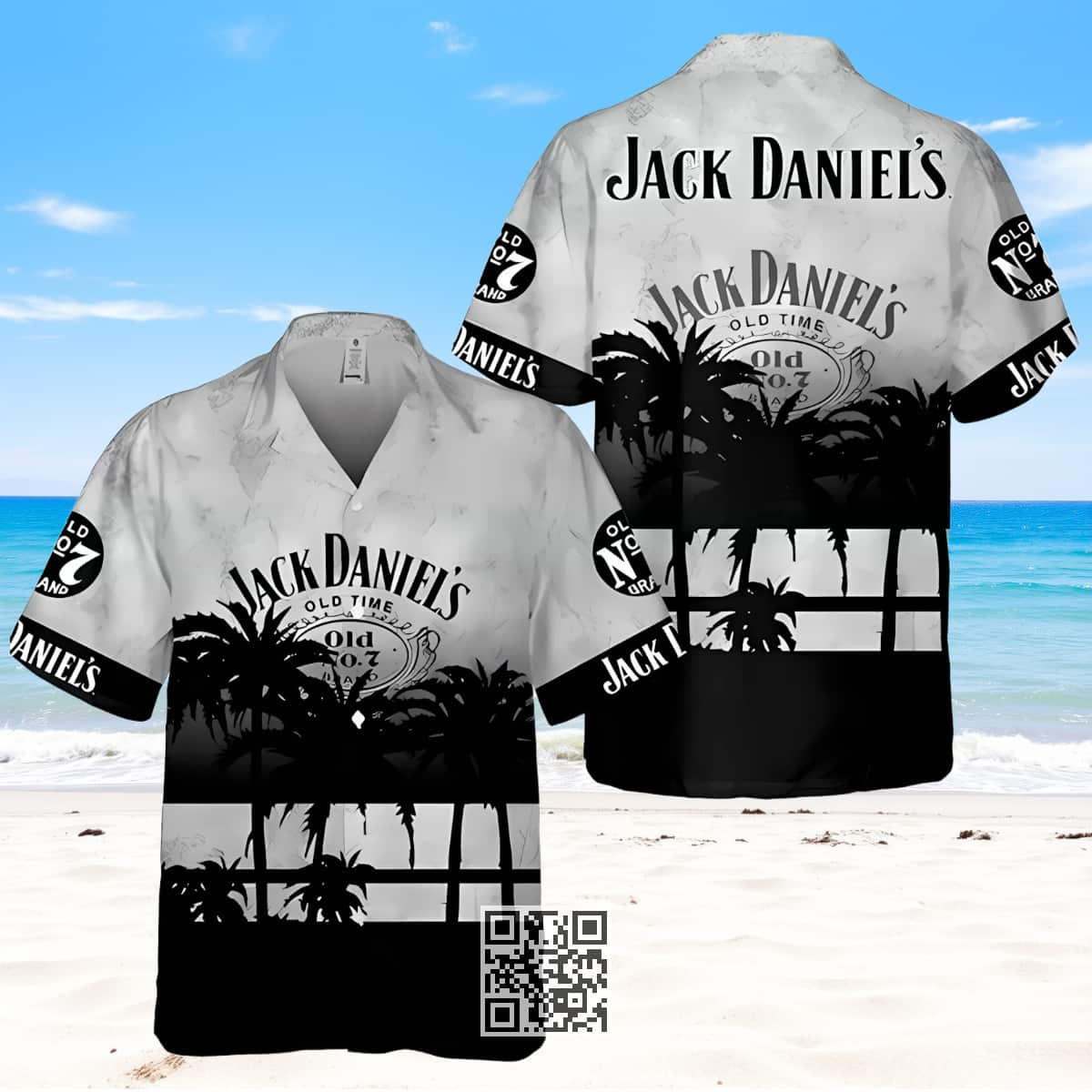 Vintage Jack Daniel's Hawaiian Shirt Father's Day Gift For Whiskey Lovers