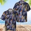Pabst Blue Ribbon Hawaiian Shirt Tropical Palm Leaves Special Gift For Summer Pabst Blue Ribbon Hawaiian Shirt Tropical Palm Leaves Special Gift For Summer