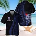 Pabst Blue Ribbon Beer Hawaiian Shirt Blue Polynesian Summer Gift Pabst Blue Ribbon Beer Hawaiian Shirt Blue Polynesian Summer Gift