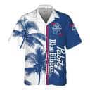 Pabst Blue Ribbon Beer Hawaiian Shirt Vintage Summer Gift