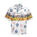 Pabst Blue Ribbon Beer Hawaiian Shirt Tropical Flower Gift For Family