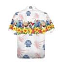 Pabst Blue Ribbon Beer Hawaiian Shirt Tropical Flower Gift For Family