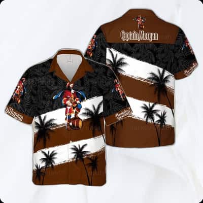 Captain Morgan Hawaiian Shirt Tropical Palm Tree Beach Lovers Gifts Captain Morgan Hawaiian Shirt Tropical Palm Tree Beach Lovers Gifts