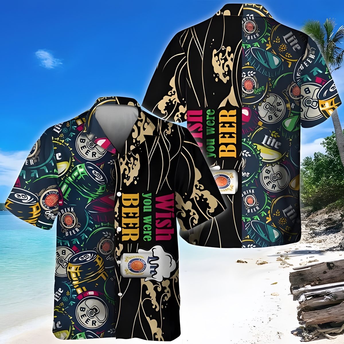 Trending Miller Lite Hawaiian Shirt Gift For Best Friend