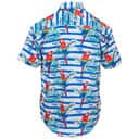 Natural Light Beer Hawaiian Shirt Tropical Flora And Fauna Gift For Boyfriend