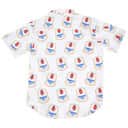 White Natural Light Hawaiian Shirt Trendy Gift For Holiday Trip