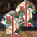 Miller High Life Beer Hawaiian Shirt Tropical Summer Flowers Gift For Him Miller High Life Beer Hawaiian Shirt Tropical Summer Flowers Gift For Him