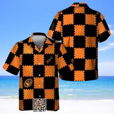 Trendy Gingham Tito's Vodka Hawaiian Shirt Practical Beach Gift Trendy Gingham Tito's Vodka Hawaiian Shirt Practical Beach Gift
