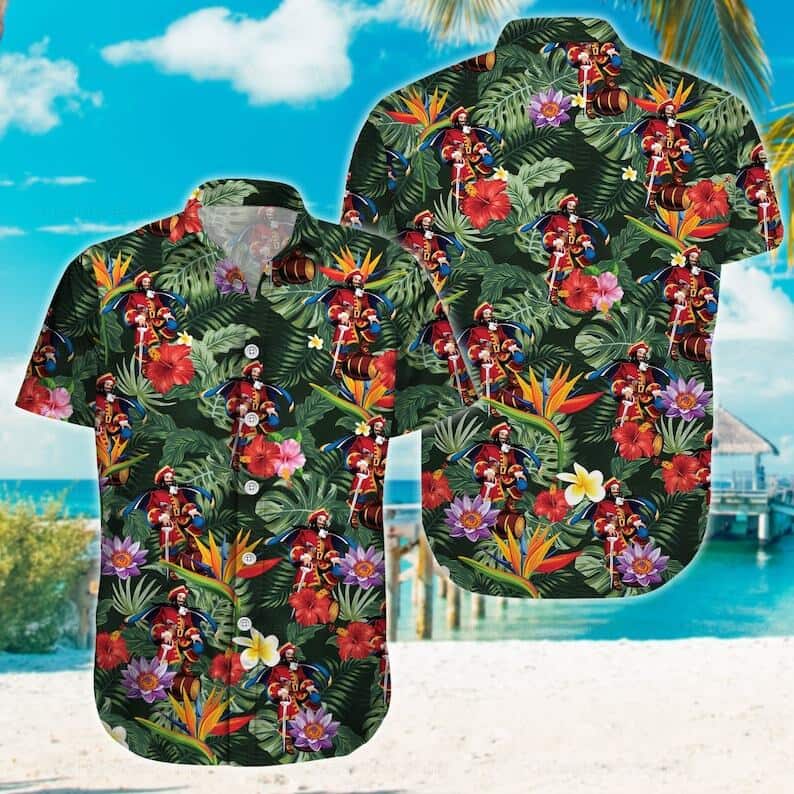 Trending Captain Morgan Hawaiian Shirt Tropical Summer Gift For Mom