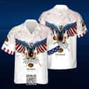 Tito's Handmade Vodka Hawaiian Shirt Independence Day 4th Of July Eagle Fireworks