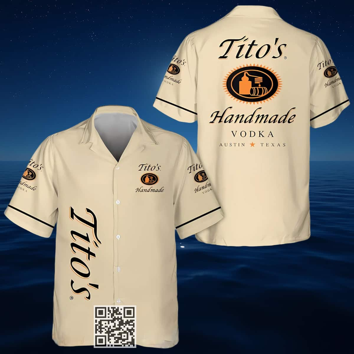 Basic Tito's Handmade Vodka Hawaiian Shirt Gift For Wine Lovers