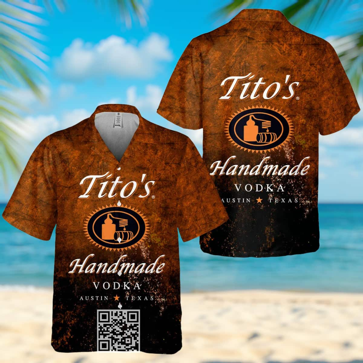 Tito's Handmade Vodka Hawaiian Shirt Gift For Beach Vacation