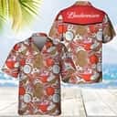 Budweiser Beer Hawaiian Shirt Tropical Coconut Practical Beach Gift For Beer Lovers Budweiser Beer Hawaiian Shirt Tropical Coconut Practical Beach Gift For Beer Lovers