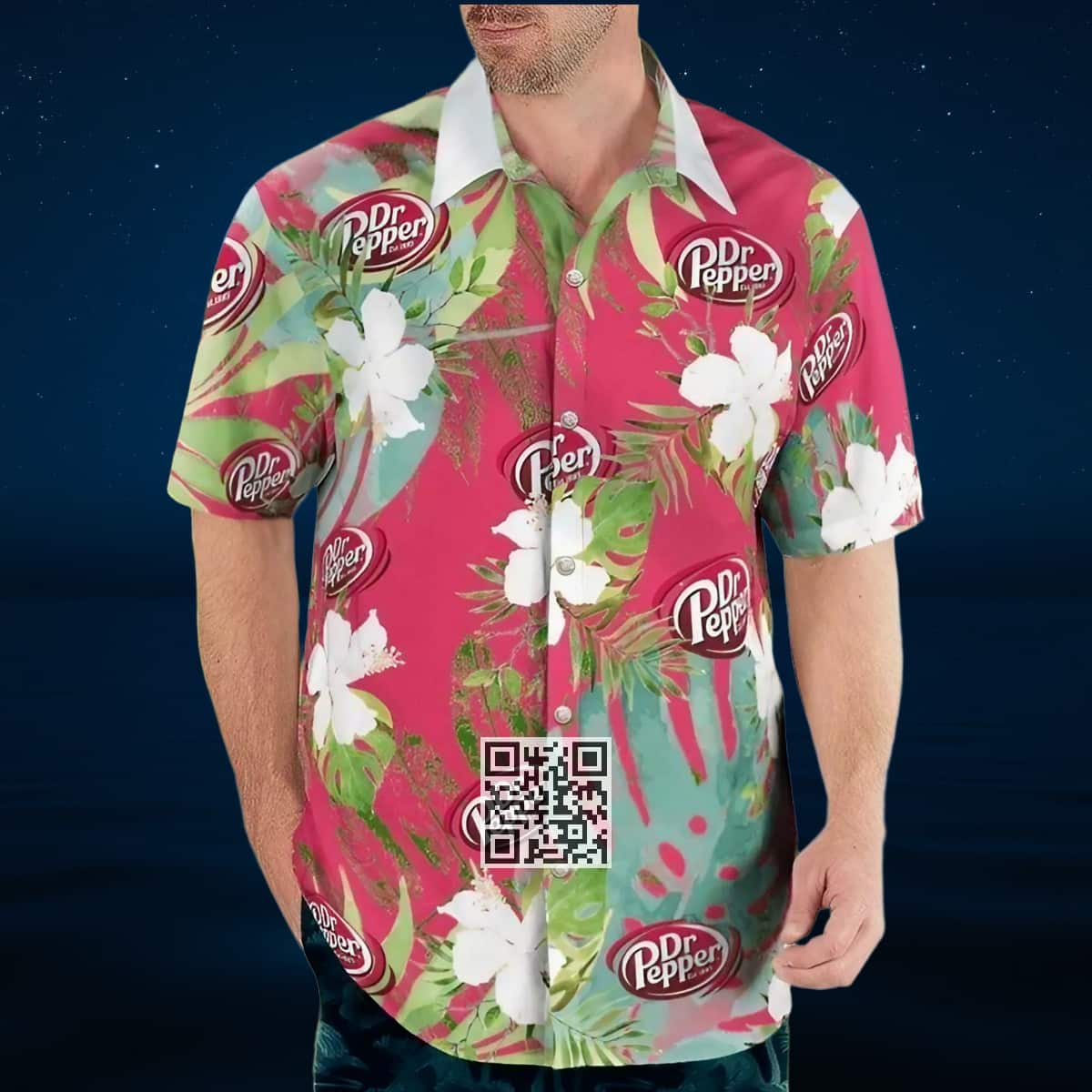 Dr Pepper Beer Hawaiian Shirt Father's Day Gift For Beach Lovers