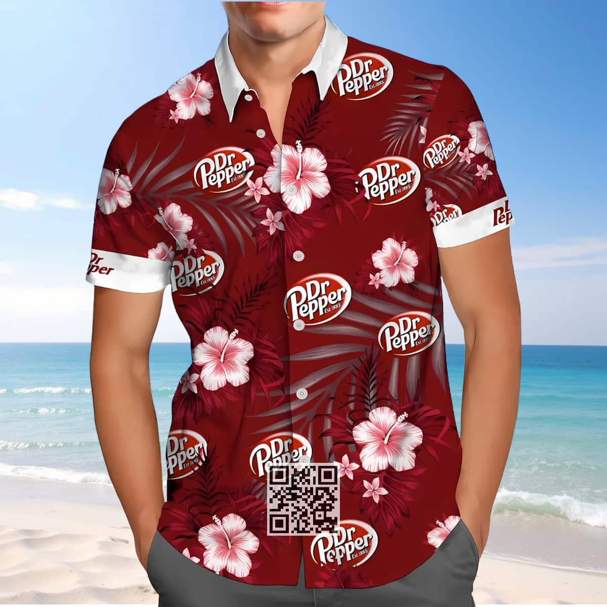 Dr Pepper Hawaiian Shirt Summer Gift For Him And Her Dr Pepper Hawaiian Shirt Summer Gift For Him And Her