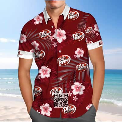 Dr Pepper Hawaiian Shirt Summer Gift For Him And Her Dr Pepper Hawaiian Shirt Summer Gift For Him And Her