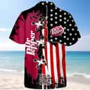 Dr Pepper Hawaiian Shirt Us Flag Independence Day US Flag