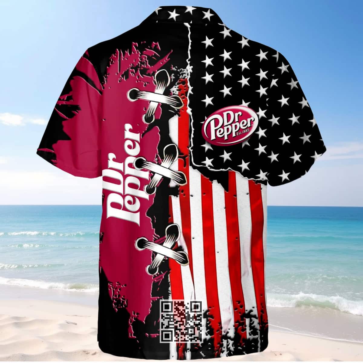 Dr Pepper Hawaiian Shirt Us Flag Independence Day US Flag Dr Pepper Hawaiian Shirt Us Flag Independence Day US Flag