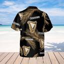 Black Aloha Guinness Hawaiian Shirt Palm Leaves Stylish Gift For Summer Trip