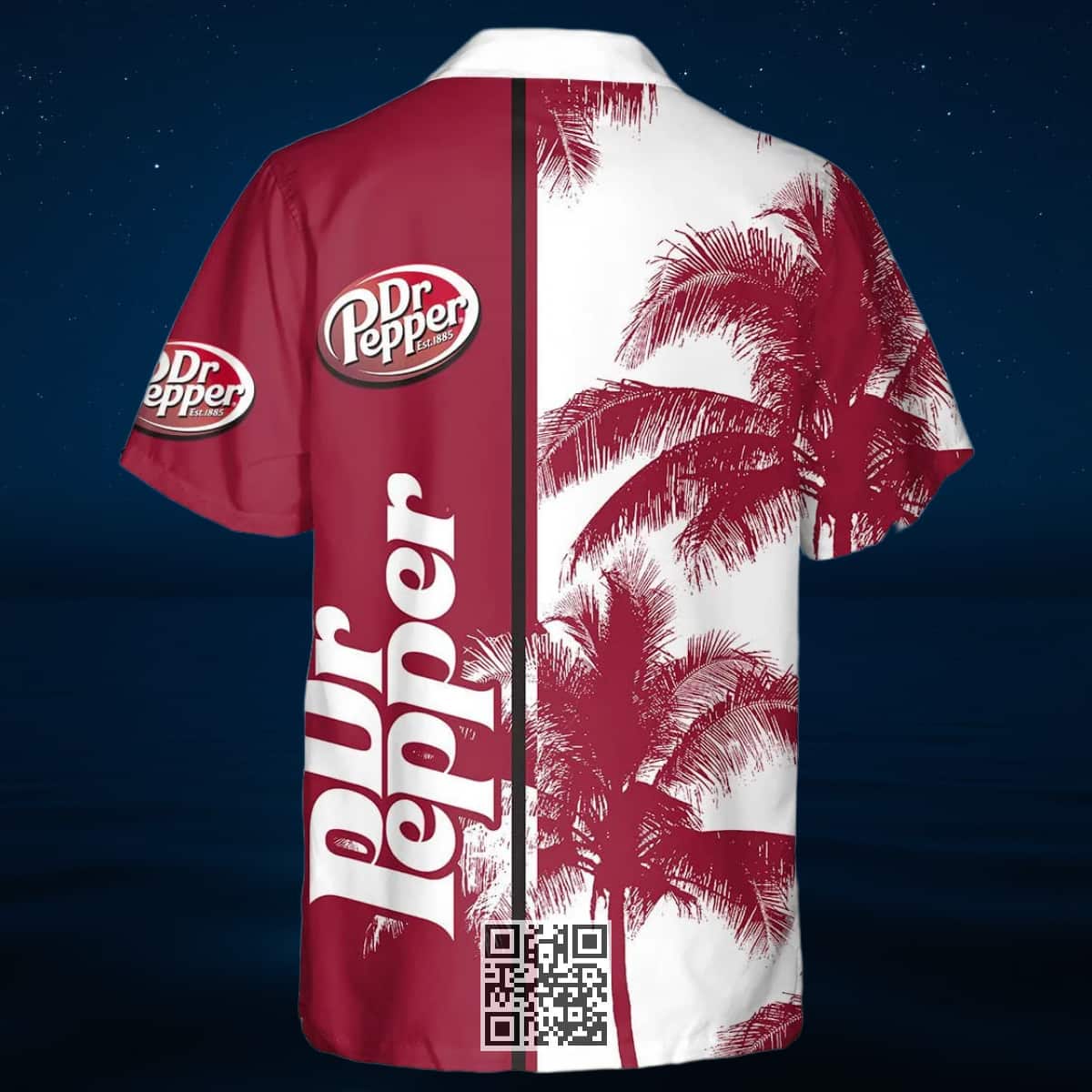 Vintage Dr Pepper Beer Hawaiian Shirt Tropical Coconut Tree Vintage Dr Pepper Beer Hawaiian Shirt Tropical Coconut Tree