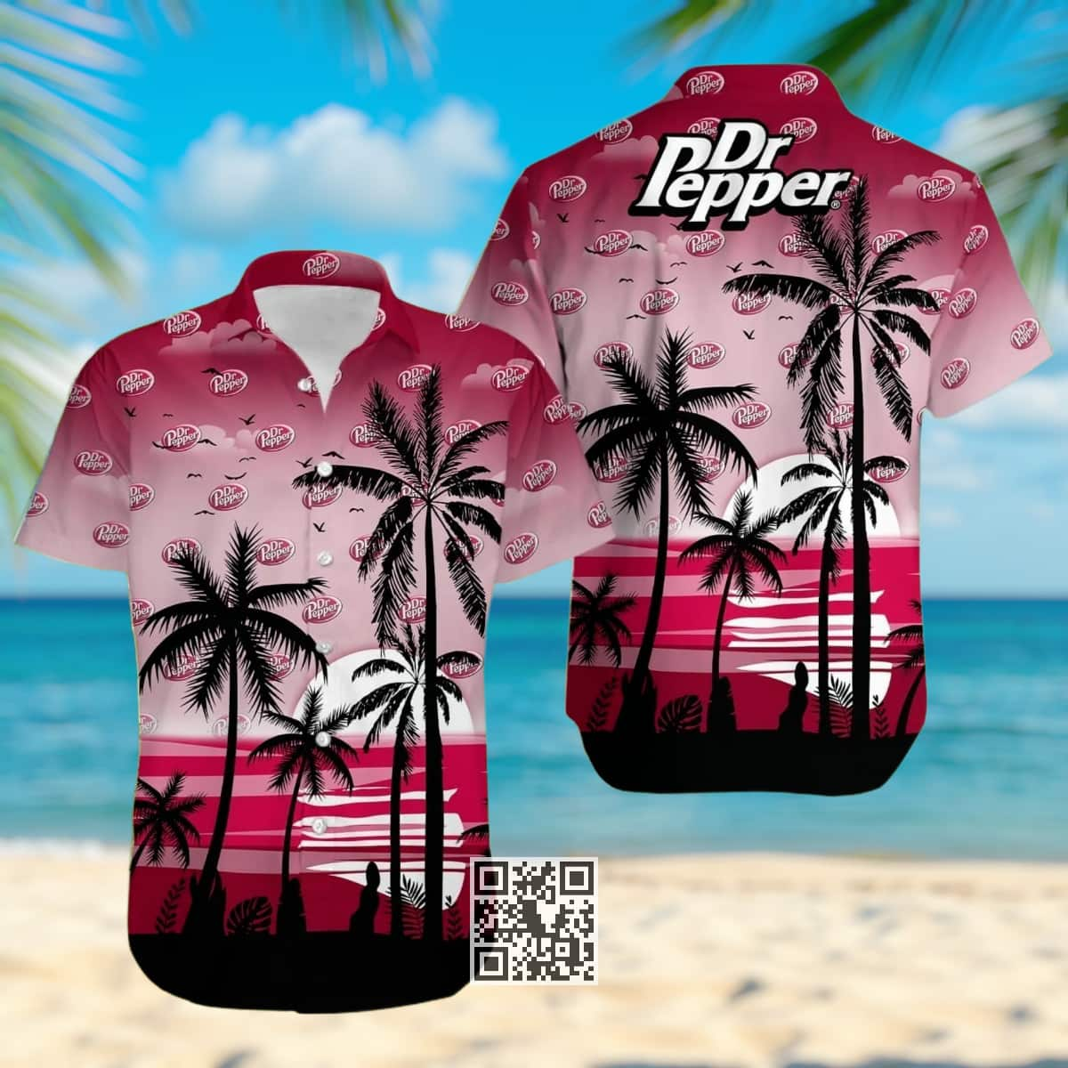 Vintage Dr Pepper Hawaiian Shirt Aloha Gift For Hawaii Lovers