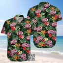 Dr Pepper Beer Hawaiian Shirt Tropical Pattern Dr Pepper Beer Hawaiian Shirt Tropical Pattern