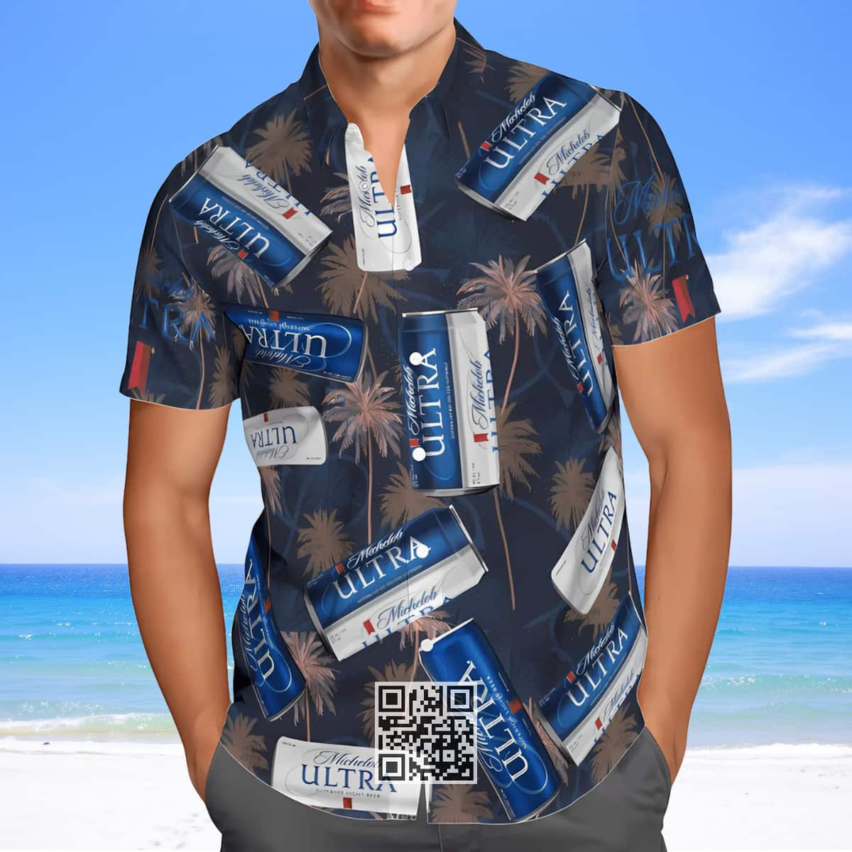 Michelob Ultra Hawaiian Shirt Beer Lovers Gift All Over Print