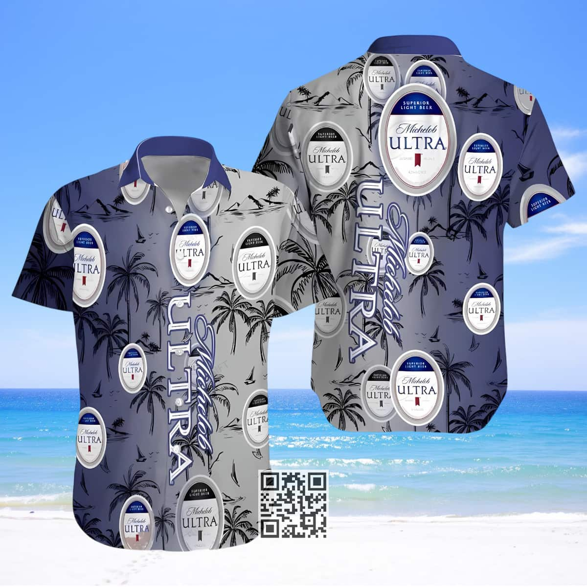 Michelob Ultra Hawaiian Shirt Beach Gift For Friend