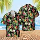 Colorful Captain Morgan Rum Hawaiian Shirt Tropical Flower Gift For Family Colorful Captain Morgan Rum Hawaiian Shirt Tropical Flower Gift For Family