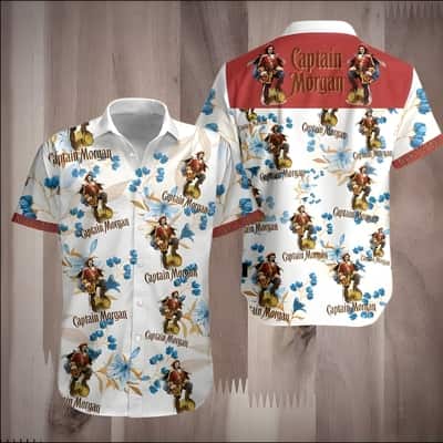 Captain Morgan Rum Hawaiian Shirt Trendy Summer Gift For Dark Rum Drinkers Captain Morgan Rum Hawaiian Shirt Trendy Summer Gift For Dark Rum Drinkers