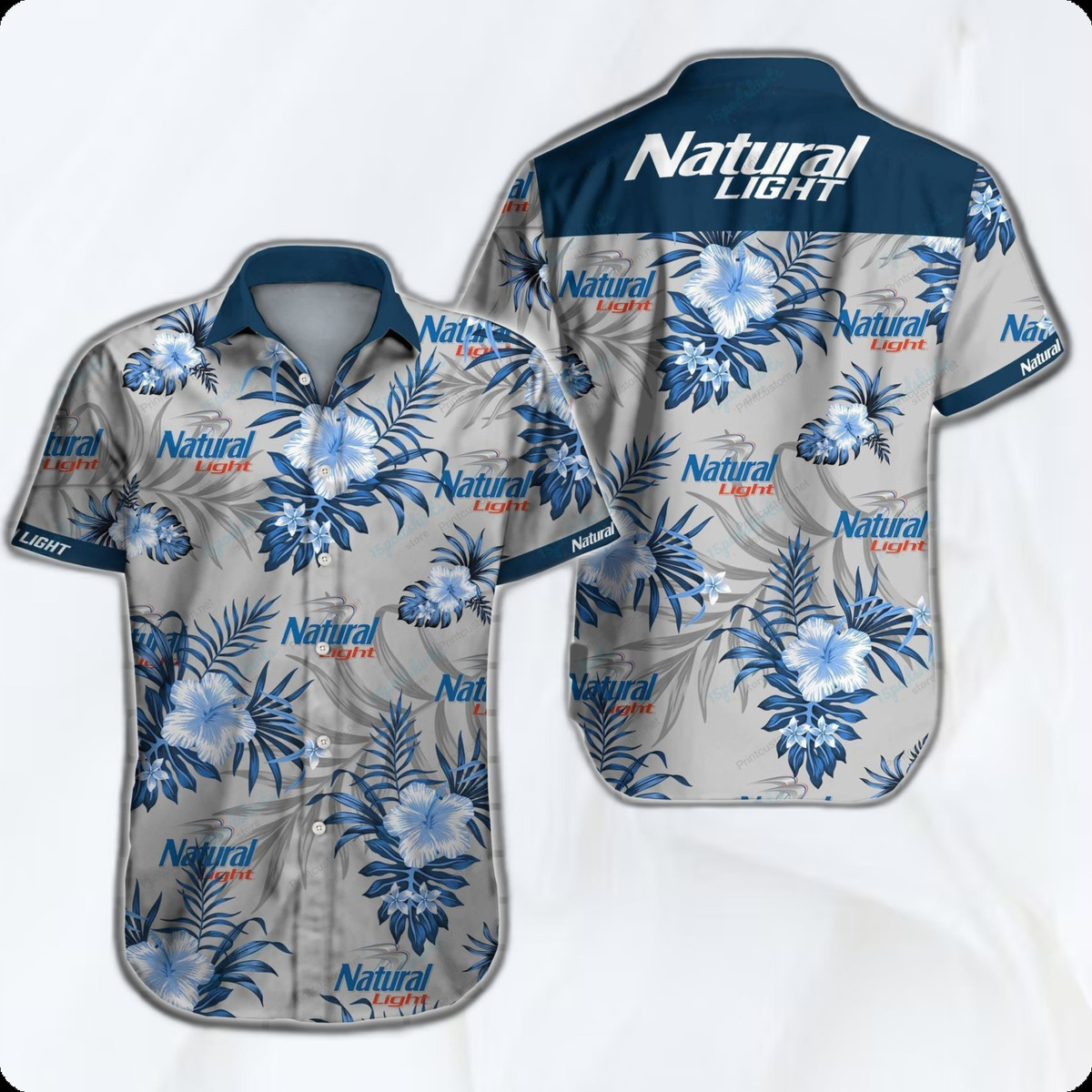 Trending Natural Light Beer Hawaiian Shirt Gift For Hawaii Lovers