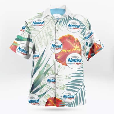 Natural Light Hawaiian Shirt Trendy Summer Gift For Beer Drinkers Natural Light Hawaiian Shirt Trendy Summer Gift For Beer Drinkers
