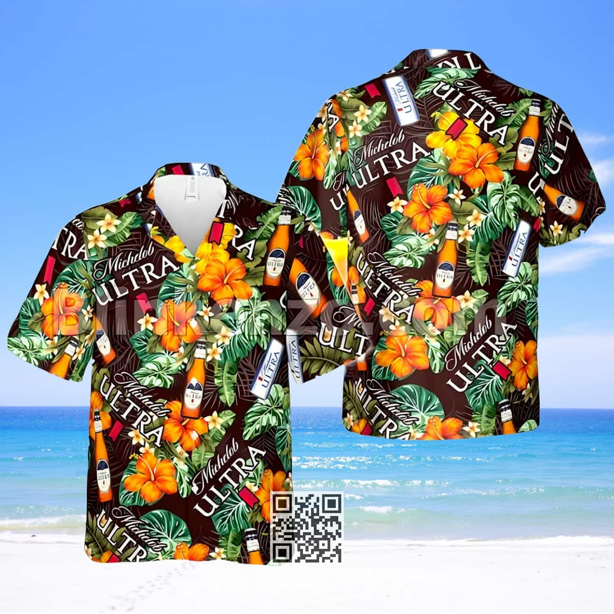 Michelob Ultra Hawaiian Shirt Summer Gift For Beach Lovers