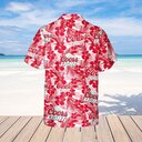 Coors Light Beer Hawaiian Shirt Tropical Flower Gift For Beer Enthusiasts