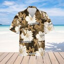 Retro Guinness Hawaiian Shirt Tropical Hibiscus Gift For Boyfriend