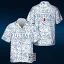 Halloween Doodle Art Michelob Ultra Hawaiian Shirt Gift For Beer Drinkers