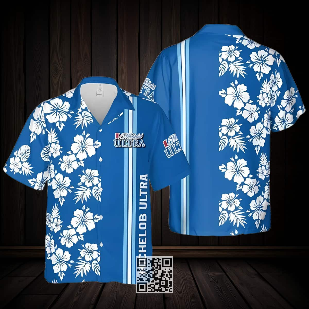 Michelob Ultra Beer Hawaiian Shirt Birthday Gift For Beach Lovers