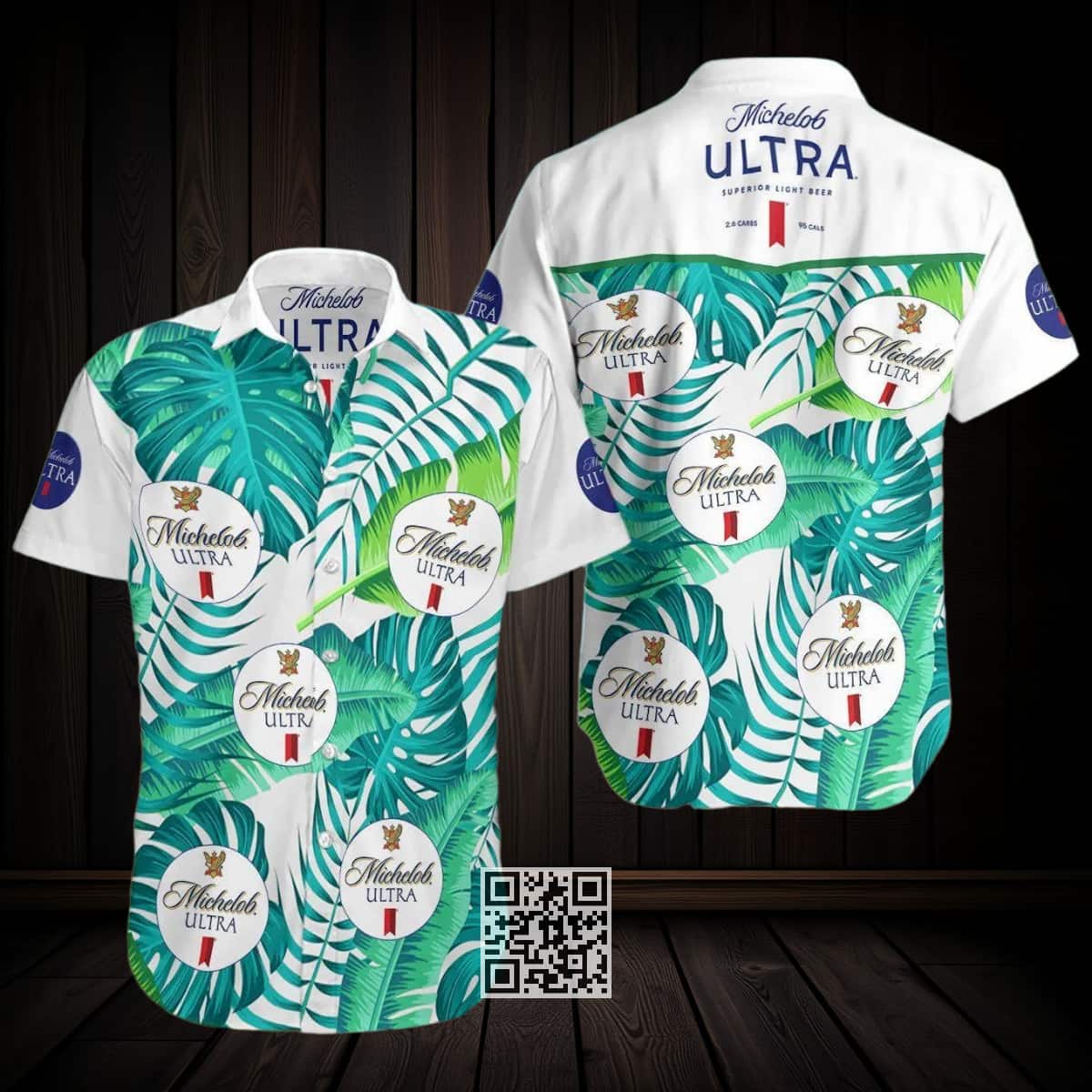Michelob Ultra Beer Hawaiian Shirt Tropical Palm Leaves Summer Holiday Gift Michelob Ultra Beer Hawaiian Shirt Tropical Palm Leaves Summer Holiday Gift