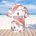 Beck's Beer Hawaiian Shirt Palm Leaves Gift For Beer Enthusiast