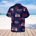 Special Dark Blue Coors Banquet Beer Hawaiian Shirt