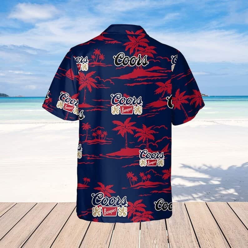 Coors Banquet Beer Hawaiian Shirt Summer Gift For Beer Drinkers Coors Banquet Beer Hawaiian Shirt Summer Gift For Beer Drinkers