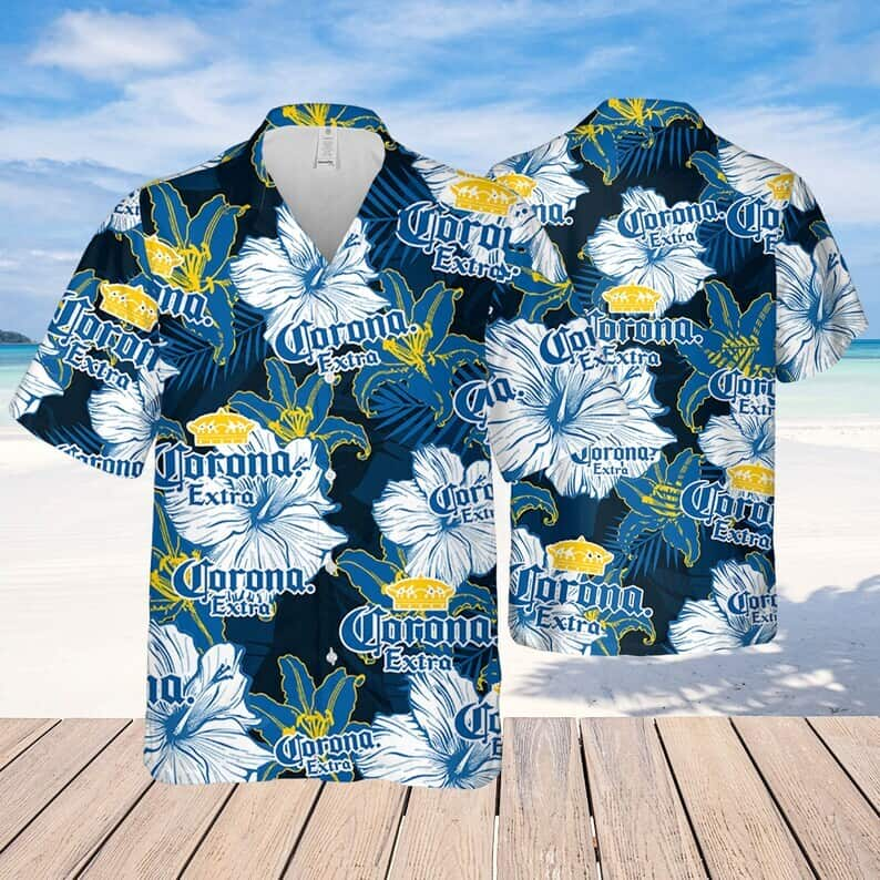 Special Corona Extra Beer Hawaiian Shirt Summer Holiday Gift