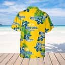 Corona Extra Beer Hawaiian Shirt Blue Hibiscus Flower Gift For Family Corona Extra Beer Hawaiian Shirt Blue Hibiscus Flower Gift For Family