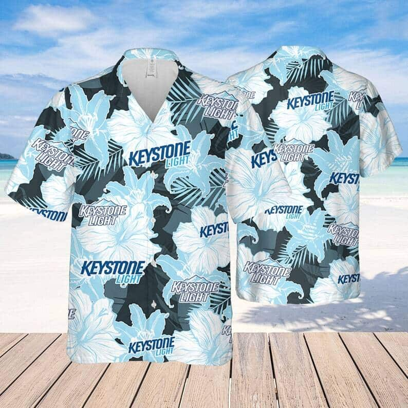 Trending Keystone Light Beer Hawaiian Shirt Beach Gift For Summer